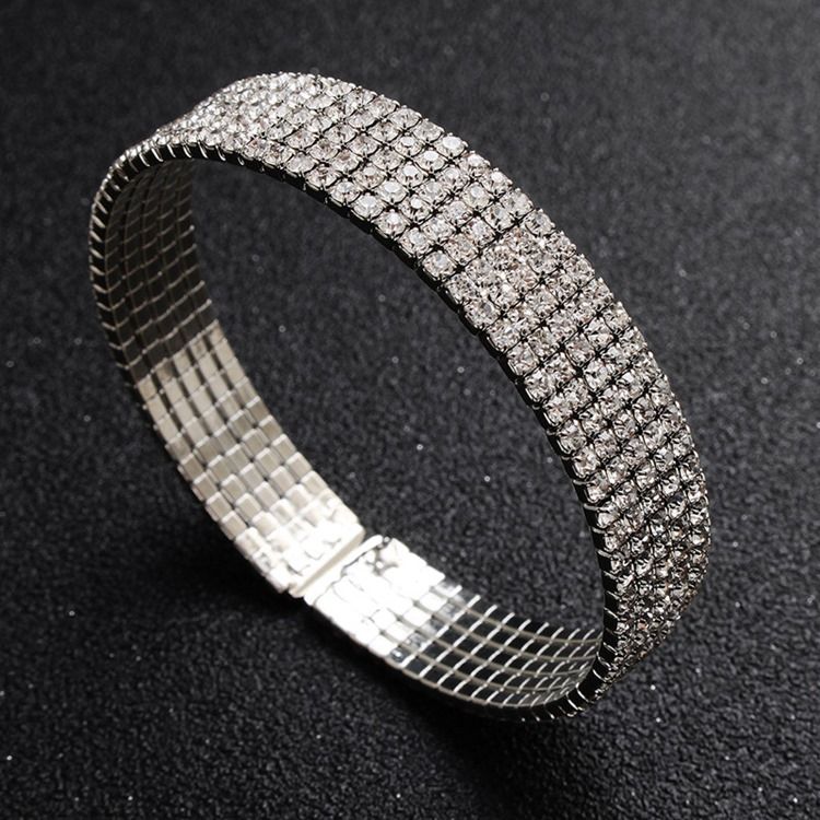 Diamante Hoop Armbånd