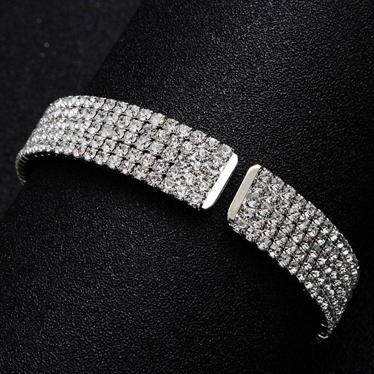 Diamante Hoop Armbånd