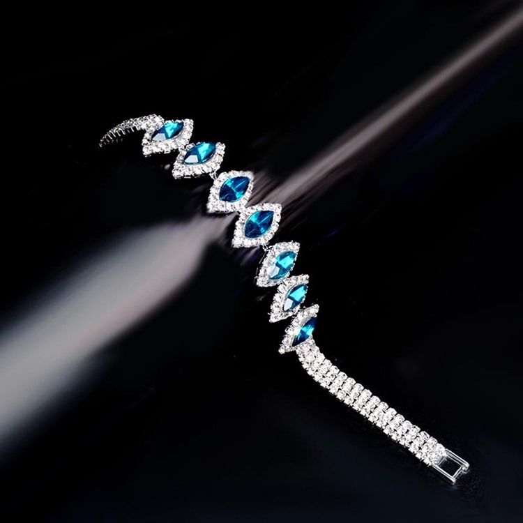 Krystal Diamant Armbånd