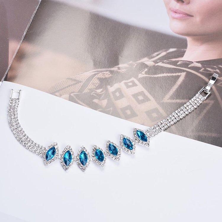 Krystal Diamant Armbånd