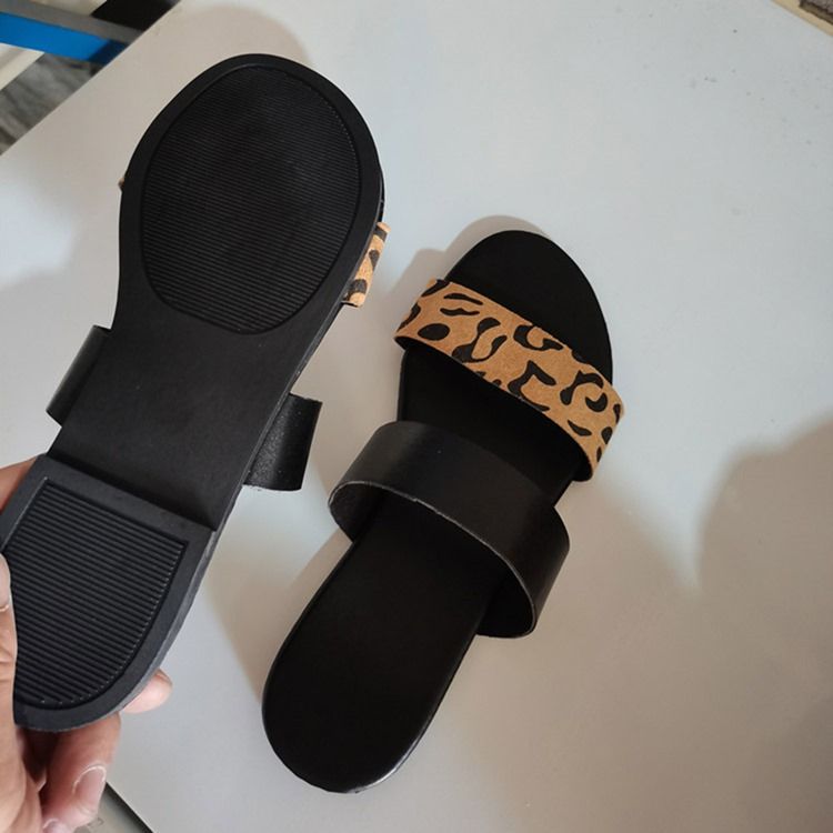 Flip-flop Flad Med Slip-on Gummisko Til Kvinder