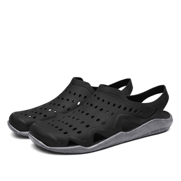 Simple Hule Slip-on Farveblok Herresandaler