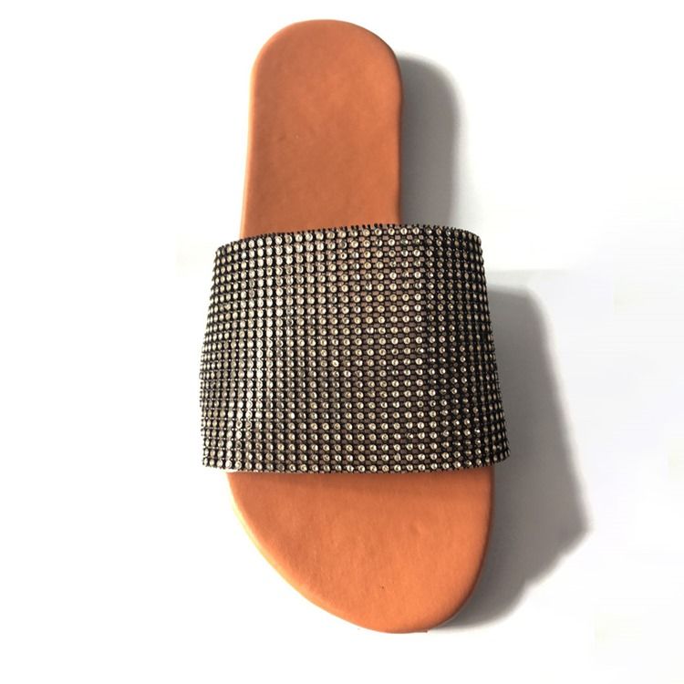 Tåring Flad Med Slip-on Casual Kvinders Tøfler