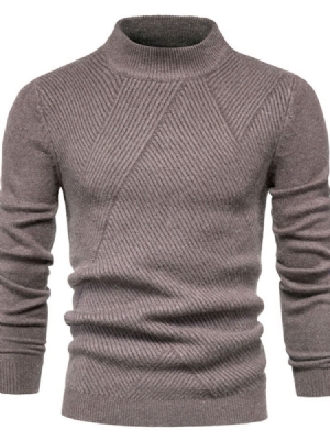 Almindelig Standard Vinterafslappet Herre Sweater