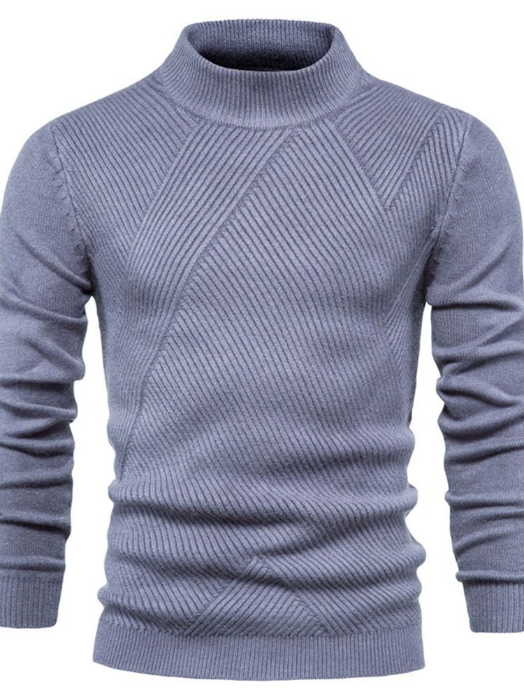 Almindelig Standard Vinterafslappet Herre Sweater