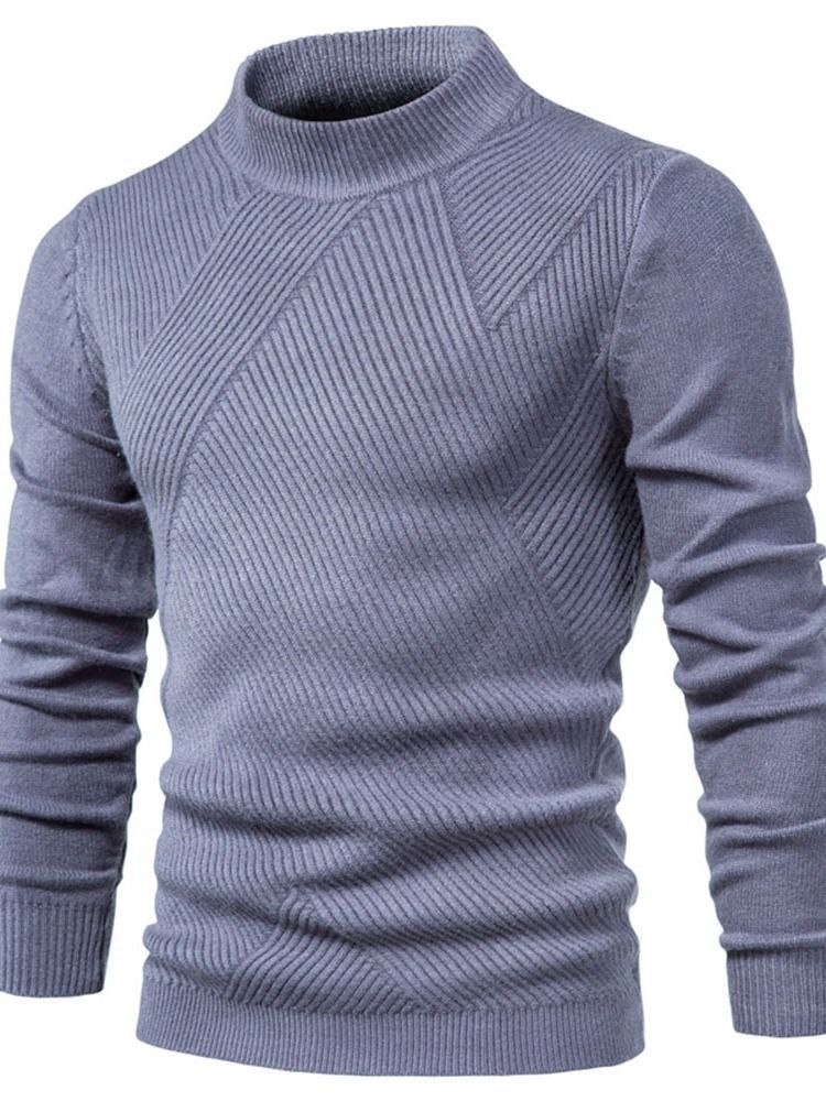 Almindelig Standard Vinterafslappet Herre Sweater