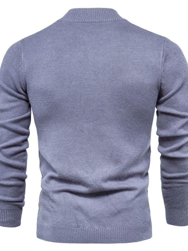 Almindelig Standard Vinterafslappet Herre Sweater