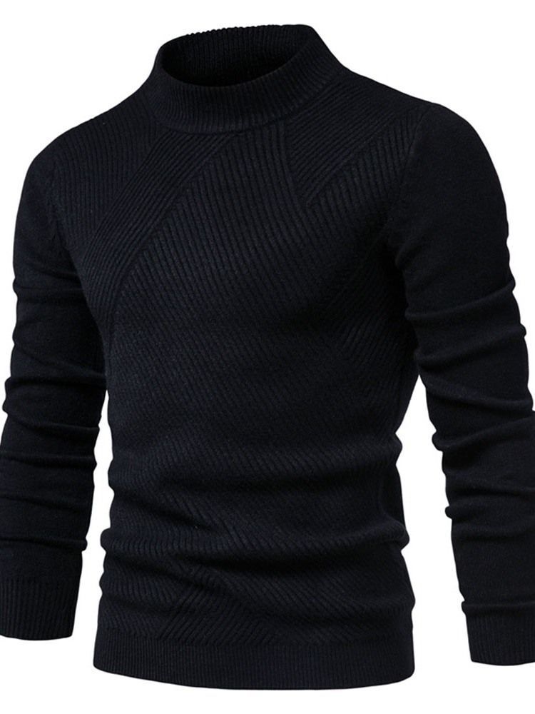 Almindelig Standard Vinterafslappet Herre Sweater