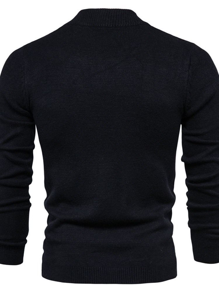 Almindelig Standard Vinterafslappet Herre Sweater