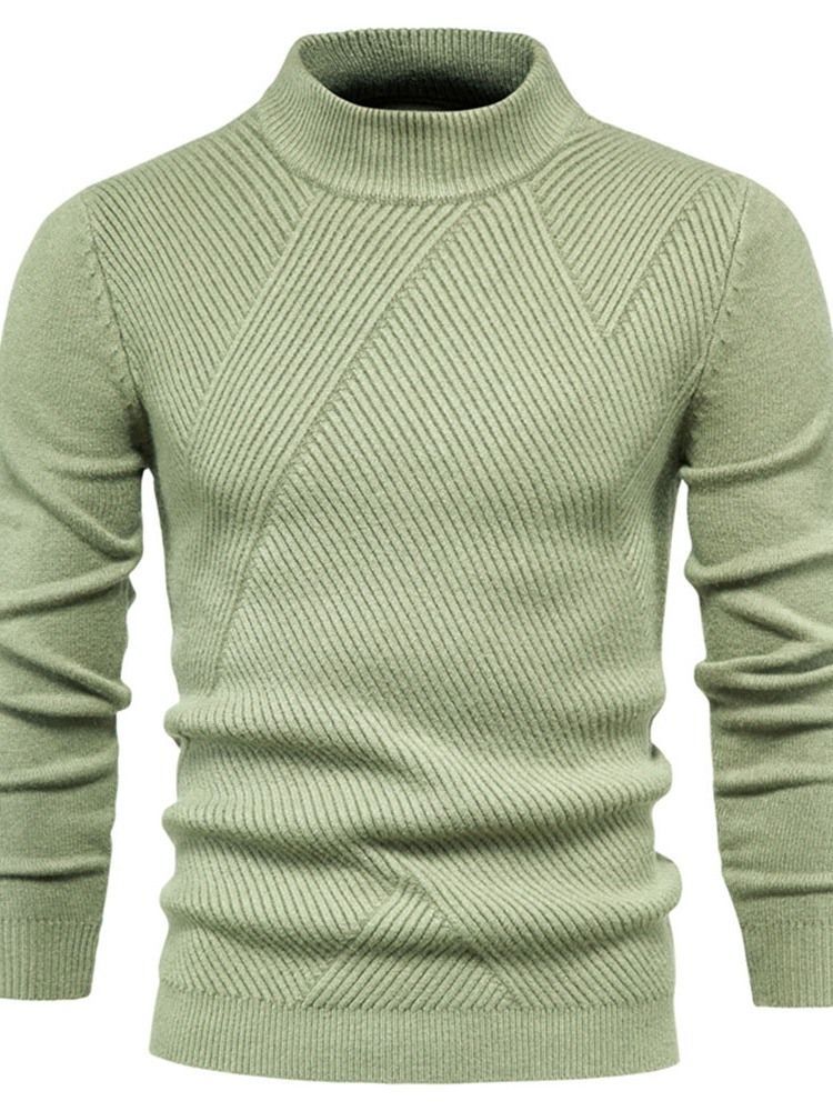 Almindelig Standard Vinterafslappet Herre Sweater