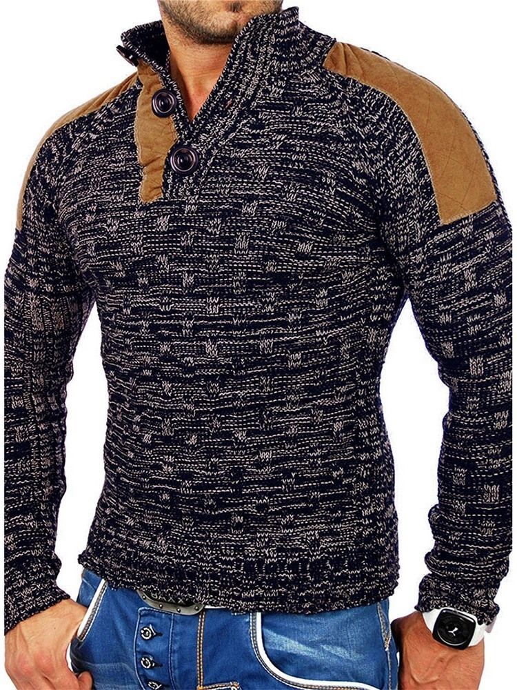 Kraveknap Standard Fashion Herre Sweater