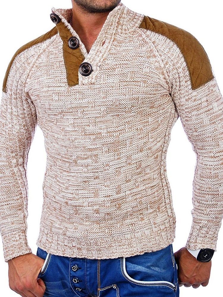 Kraveknap Standard Fashion Herre Sweater