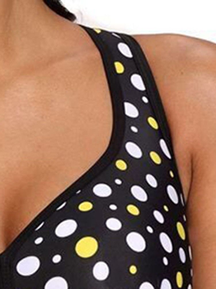 Kvinders Tankini-sæt Polka Dots Sexet Badetøj