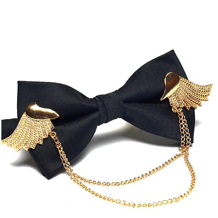 Gold Wing British Style Men's Bowtie