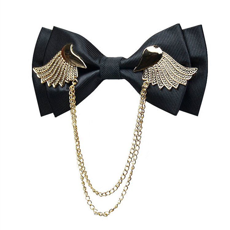 Gold Wing British Style Men's Bowtie