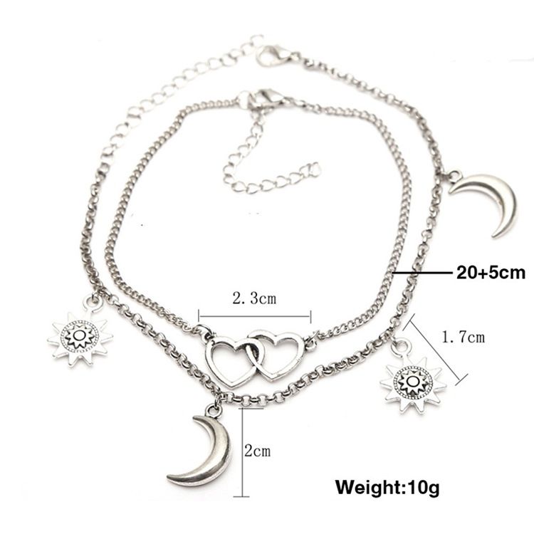 Sweet E-plating Fashion Women's Anklets