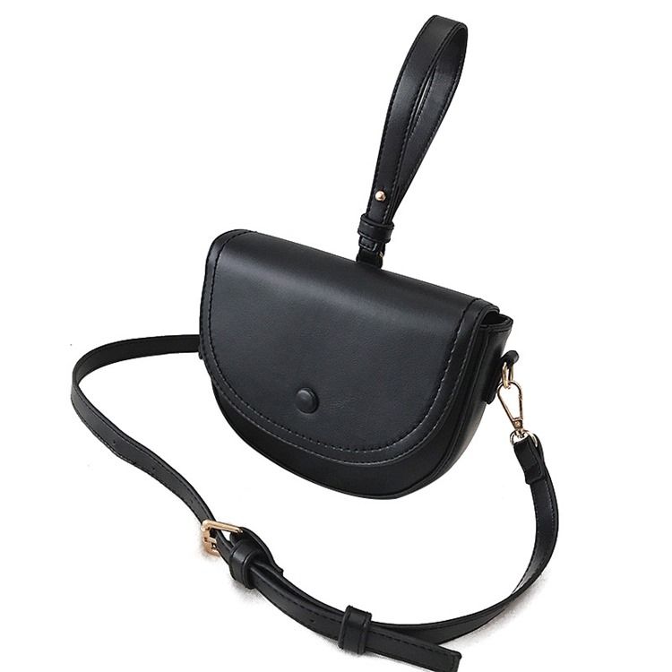 Almindelig Pu-sadel Bløde Crossbody Tasker