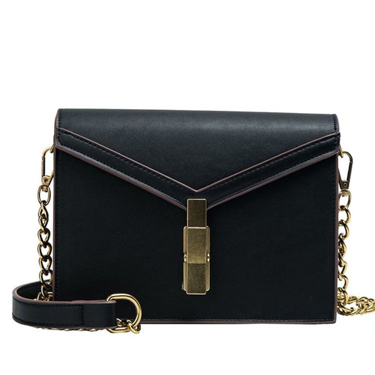 Almindelig Pu-trådkonvolut Crossbody-taske