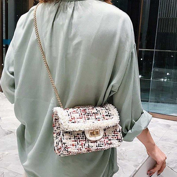 Blonde Flap Cordillas Crossbody Tasker