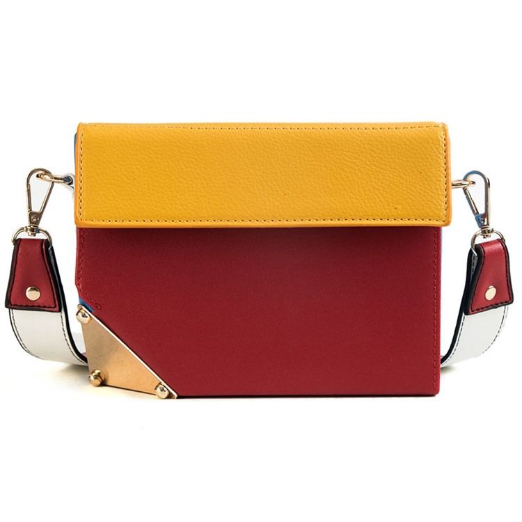 Color Block Nitte Medium Crossbody Taske