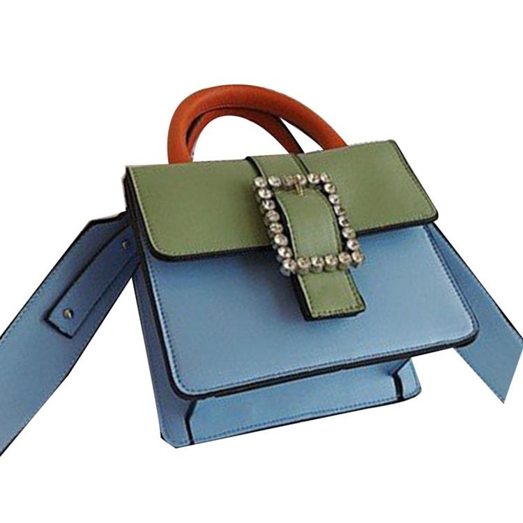 Diamond Pu Flap Crossbody Tasker