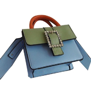 Diamond Pu Flap Crossbody Tasker