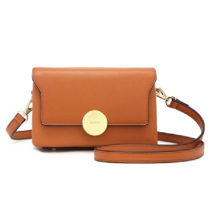 Koreansk Stil Lås Dekoration Crossbody Taske