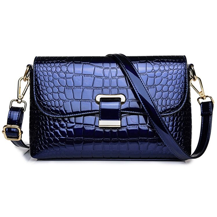 Mode Pu Alligator Crossbody-tasker Til Kvinder