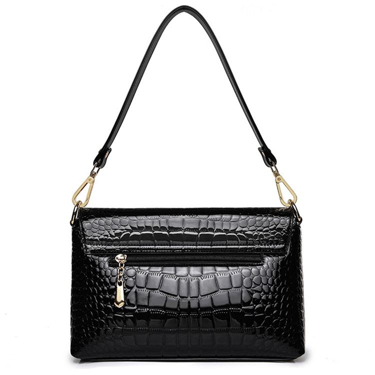 Mode Pu Alligator Crossbody-tasker Til Kvinder