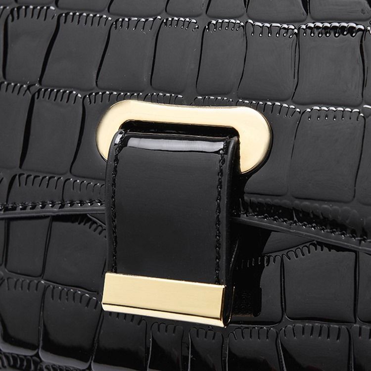 Mode Pu Alligator Crossbody-tasker Til Kvinder