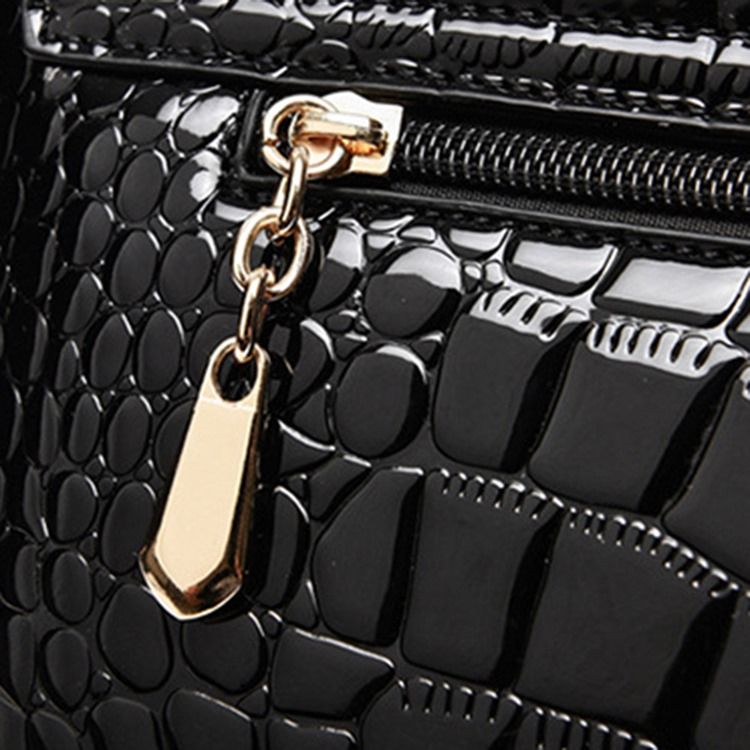 Mode Pu Alligator Crossbody-tasker Til Kvinder