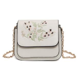 Multilayer Crossbody-taske Med Broderi