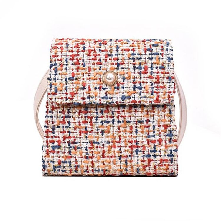 Perler Rektangel Crossbody Tasker