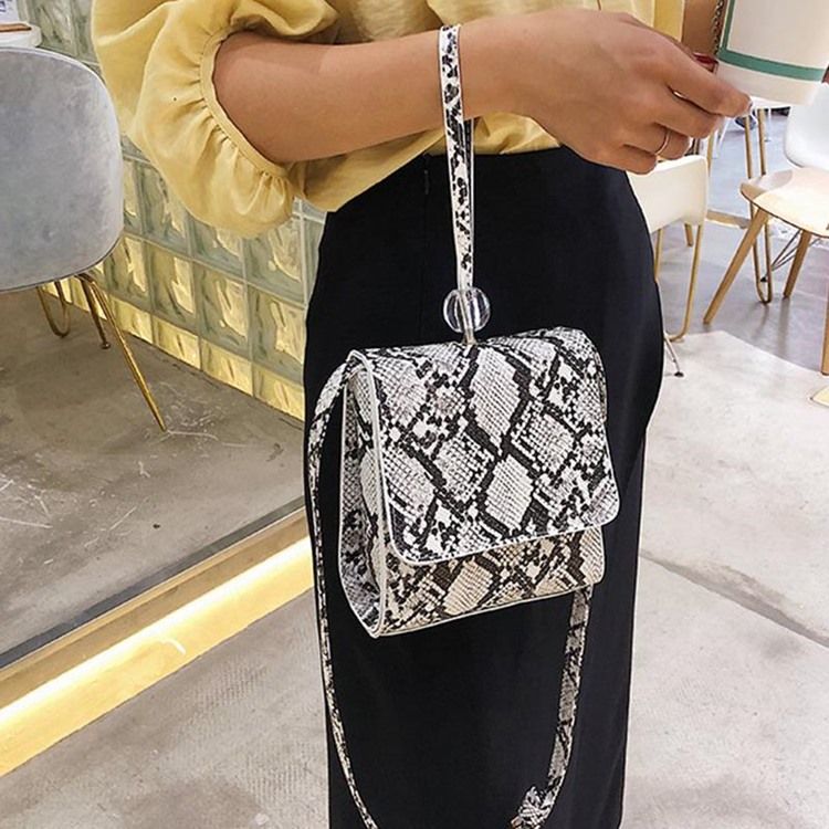 Serpentine Prægende Rektangel Crossbody Tasker