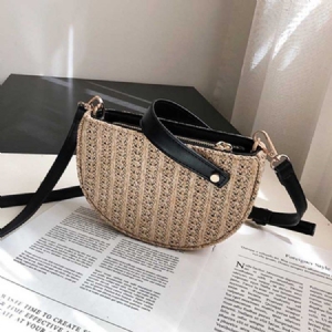 Straw Fashion Crossbody Tasker