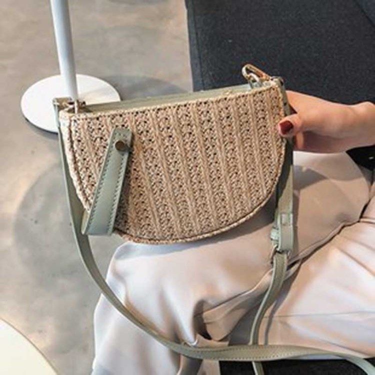 Straw Fashion Crossbody Tasker