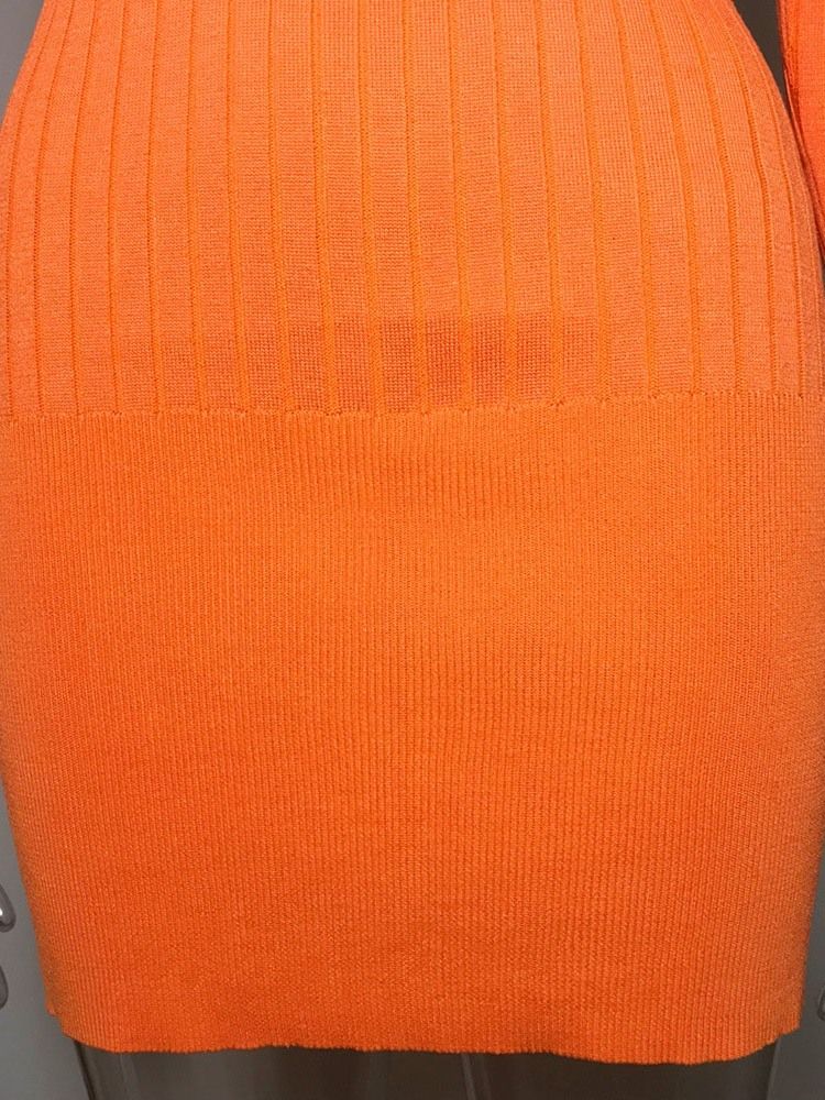 Kvinders Langærmet Kjole Med Rund Hals Bodycon Pullover