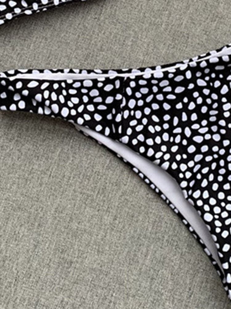 Kvinder Polka Dots Bikini Sæt Badetøj