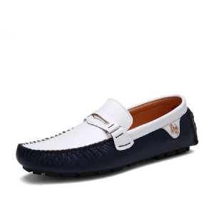 Buckle Slip-on Moccasin-gommino Til Mænd