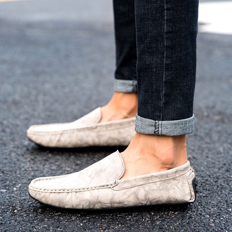 Low-cut Øvre Loafers Til Mænd