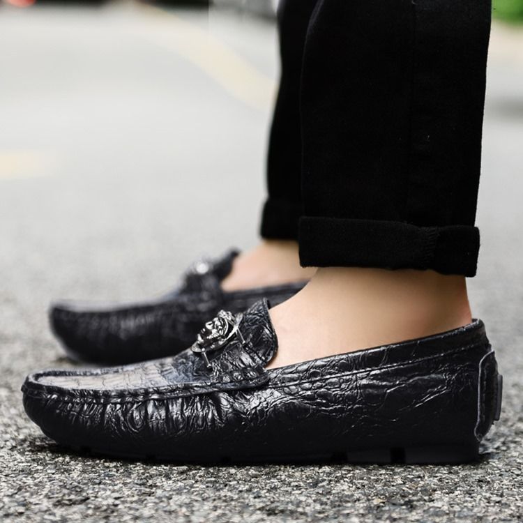 Mænds Slip-on Low-cut Øvre Almindelig Pu Casual Sko