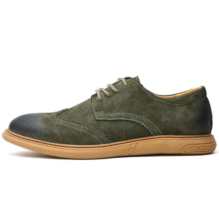 Nubuck Læder Low-cut Øvre Mænds Arbejdssko