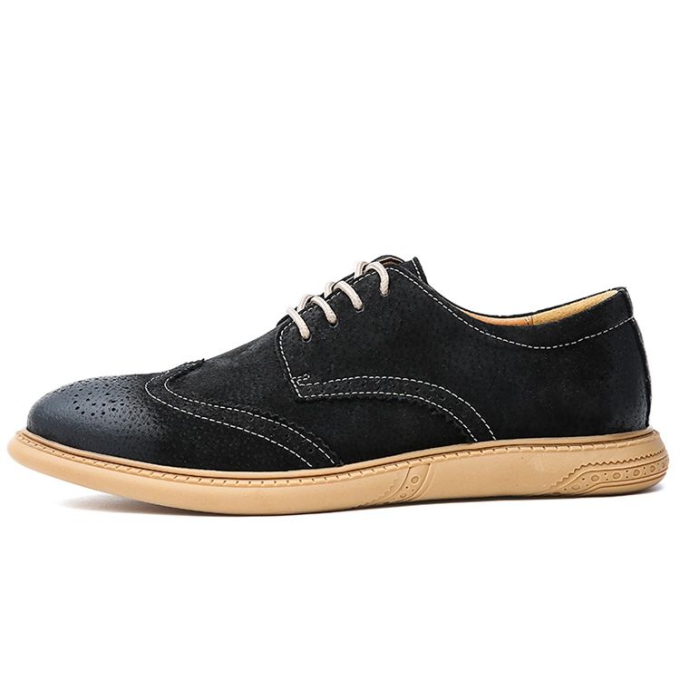 Nubuck Læder Low-cut Øvre Mænds Arbejdssko