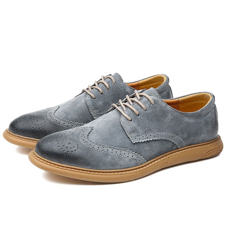 Nubuck Læder Low-cut Øvre Mænds Arbejdssko