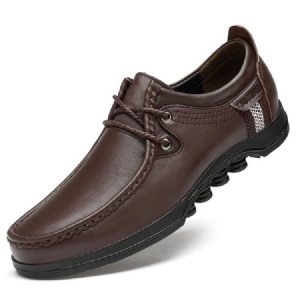 Plain Round Toe Low-cut Øvre Mænds Arbejdssko