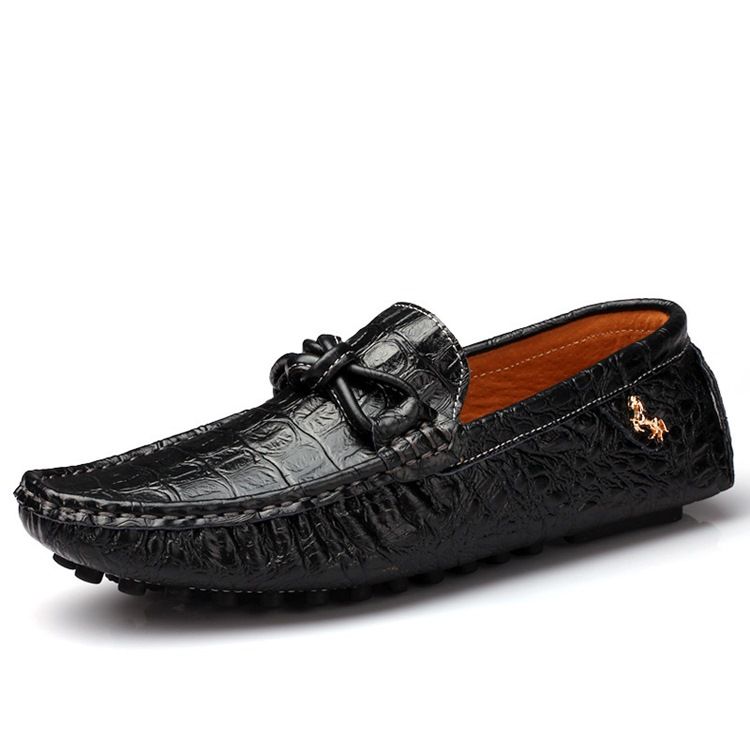 Plain Round Toe Slip-on Herresko