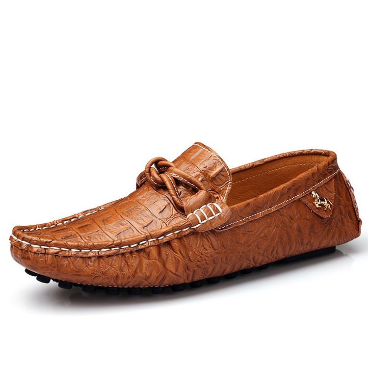 Plain Round Toe Slip-on Herresko