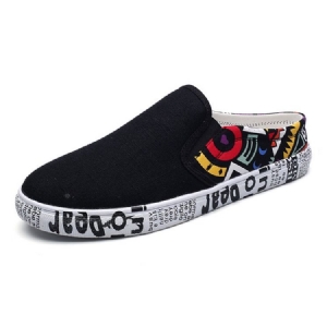 Print Slip-on Round Toe Herresko