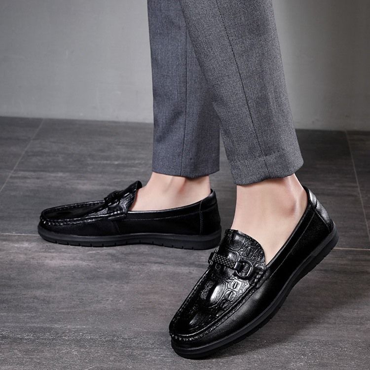 Pu Slip-on Low-cut Øvre Casual Sko Til Mænd