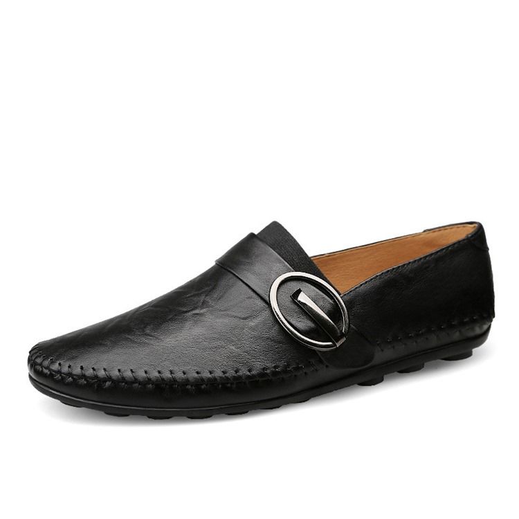 Pu Spænde Slip-on Loafers Til Mænd